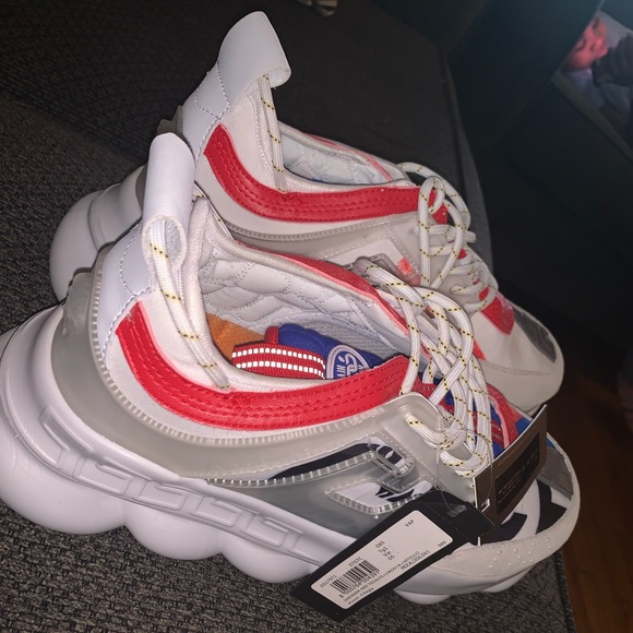 Versace Shoes - Versace chain reactions authentic has receipt